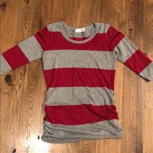 Pink Rose Half-Sleeve Tshirt